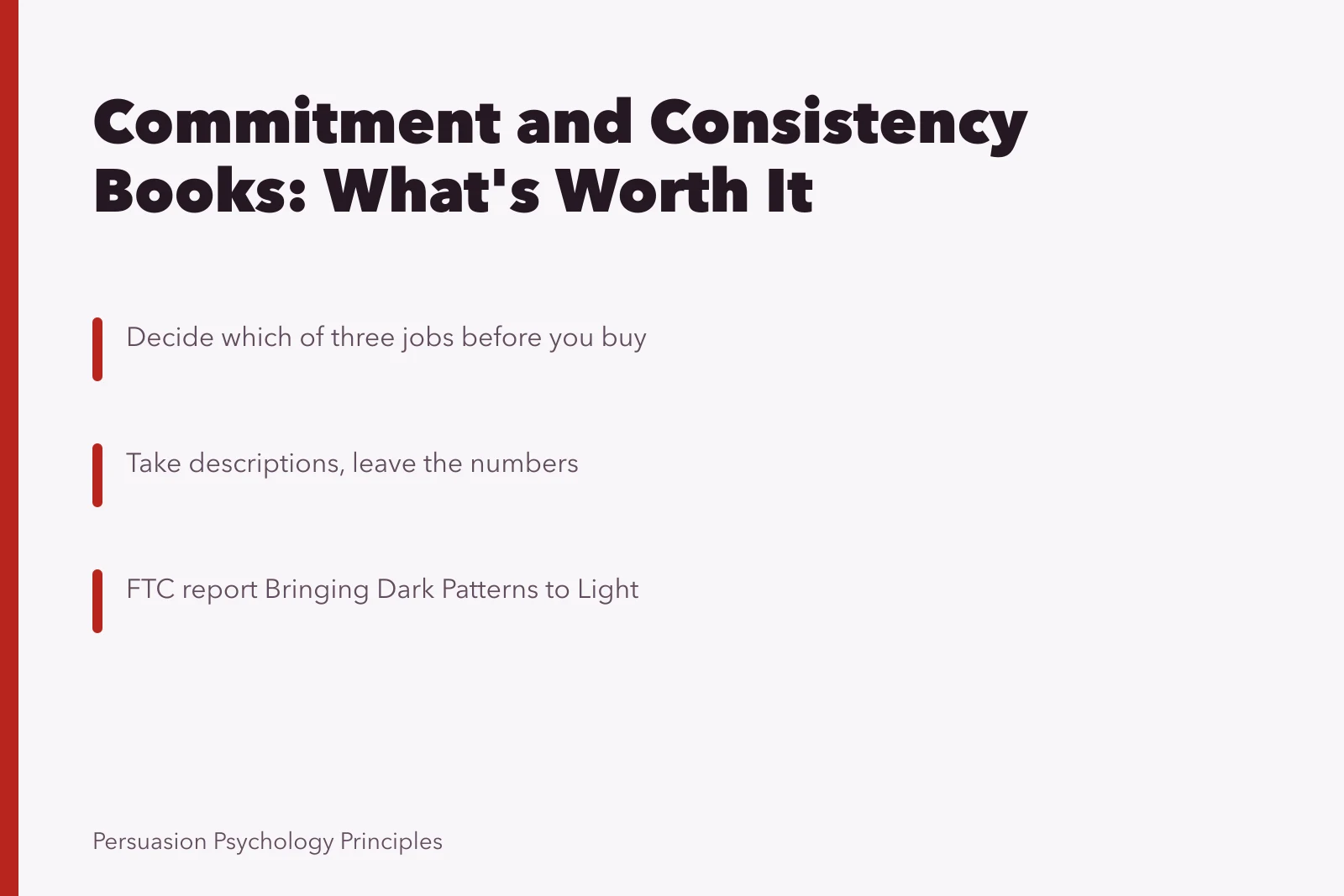 Card about commitment and consistency books worth shelf space. A short guide to commitment and consistency books worth the shelf space