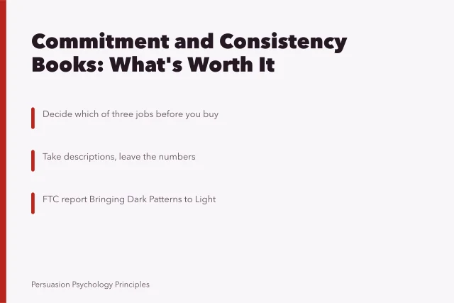 Card about commitment and consistency books worth shelf space. A short guide to commitment and consistency books worth the shelf space