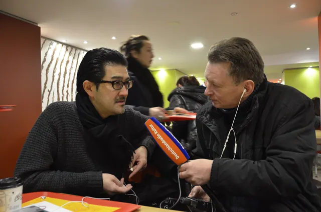Akira Takayama and Ludger Fittkau during the theatre project McDonald’s Radio University. How to Write CASL Compliant Email Persuasion That Still Sells