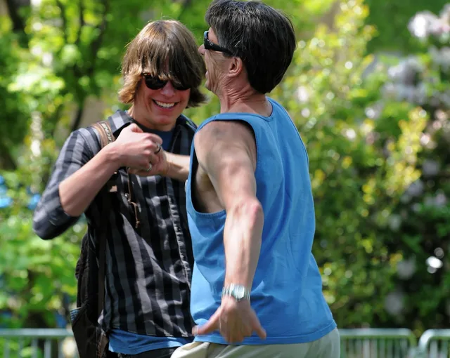 men, shaking hands, hands, shaking, laughing, smiling, nature, male, people, outdoors, sunshine, person, young, adult, man, outside, people smiling, young man, middle age, together, summer, man smiling, smiling man, happy. Liking principle research: what the studies actually show about warmth and compliance