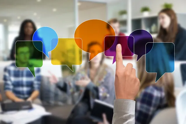 feedback, report back, business people, group, nature, team, balloons, clouds, word clouds, dialog, discussion, conversation, icon, communicate, people, man, news, talk, to speak,. Social influence basics: a complete practical guide