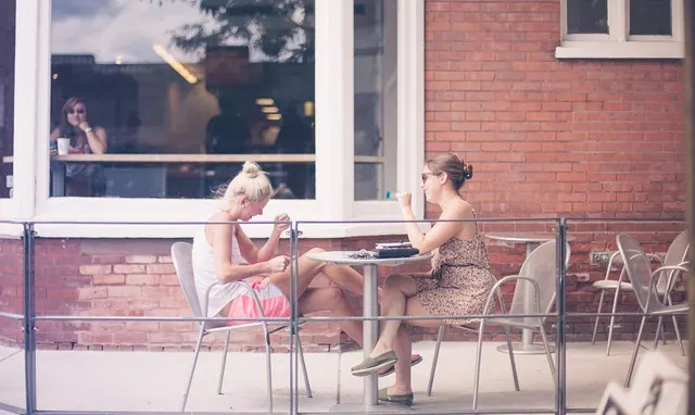 people, girl, women, friends, talking, chill, relax, restaurant, sitting, table, friends, talking, talking, talking, talking, talking, chill. Social influence basics examples: what the cases show