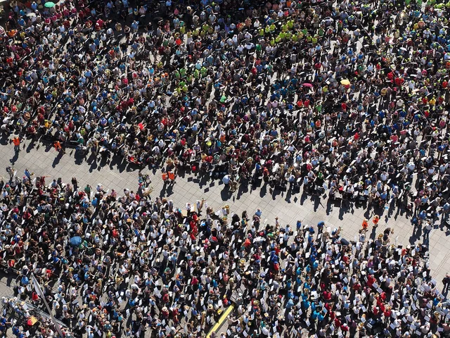 people, crowds, collection, group, ulm, münsterplatz, trumpet day, trombone day, demonstration, crowd, demonstration, demonstration, demonstration, demonstration, demonstration, crowd, crowd, crowd. Social proof mistakes: when a crowd is the wrong evidence